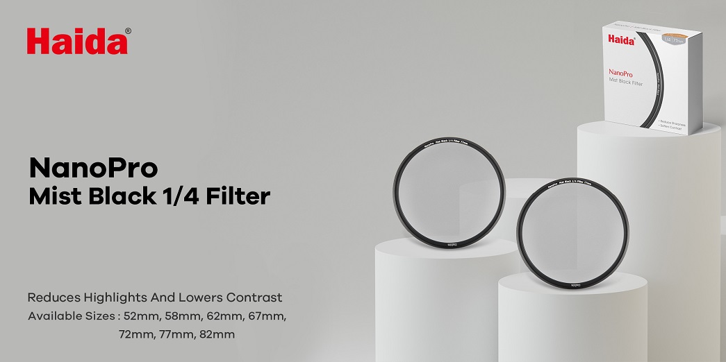 Haida NanoPro MC Mist Black Filter 1/4-62 mm Filterdurchmesser 