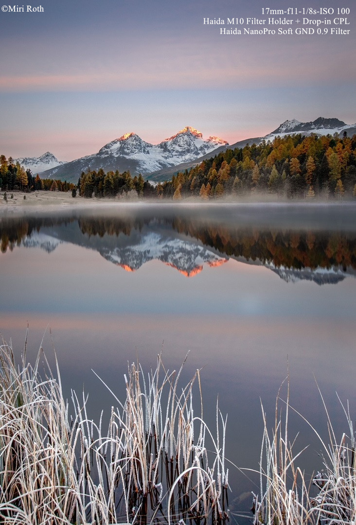 Stazersee Autumn Sunrise Engadin_副本.jpg