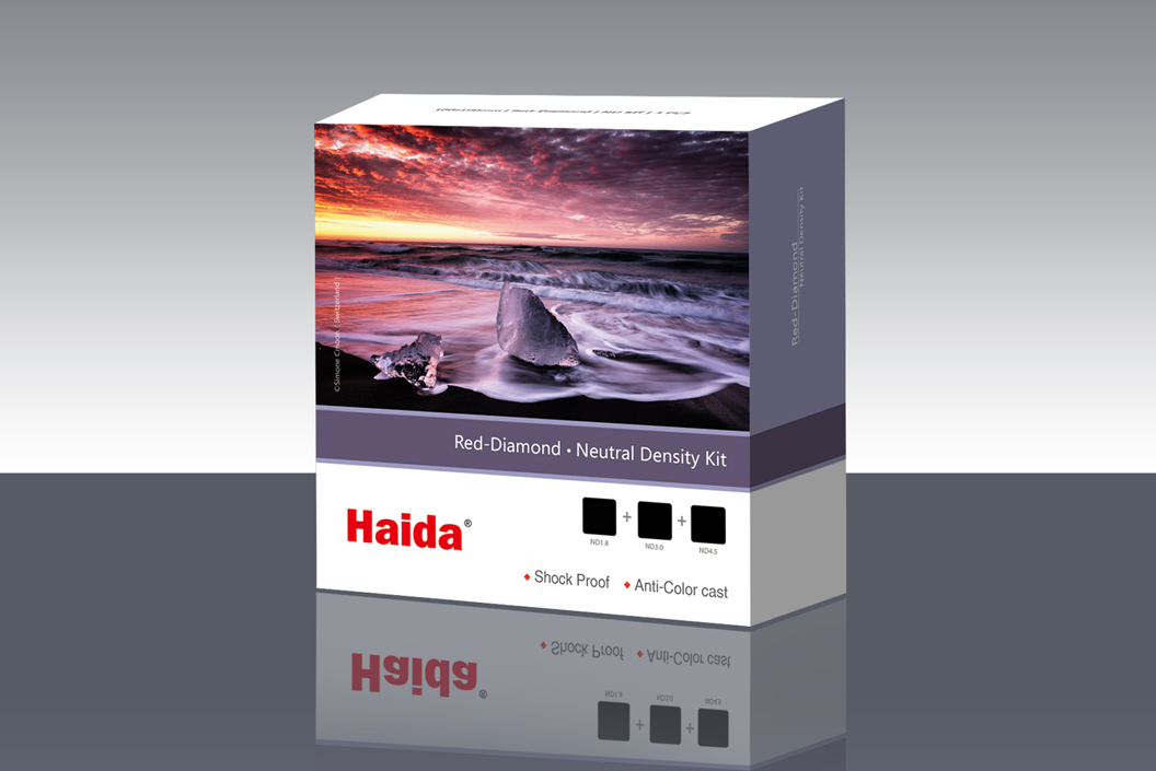 Haida Red Diamond Shockproof 150mm Medium Grad ND0.9 Filter ND GND 150 x 170mm Double Strength Optical Glass MC 3 Stop ND8 HD4391 
